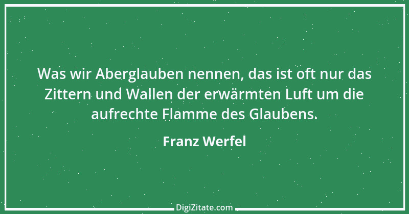 Zitat von Franz Werfel 16