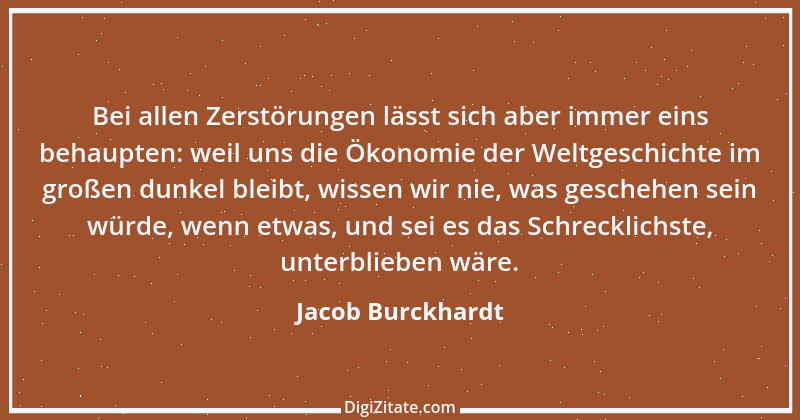 Zitat von Jacob Burckhardt 74