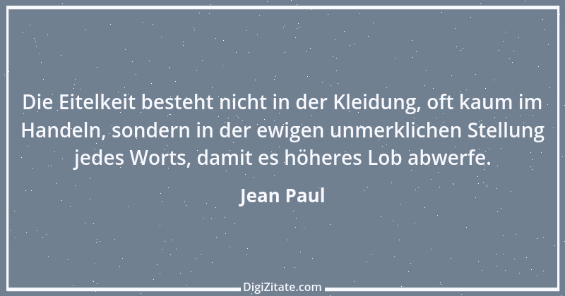 Zitat von Jean Paul 661