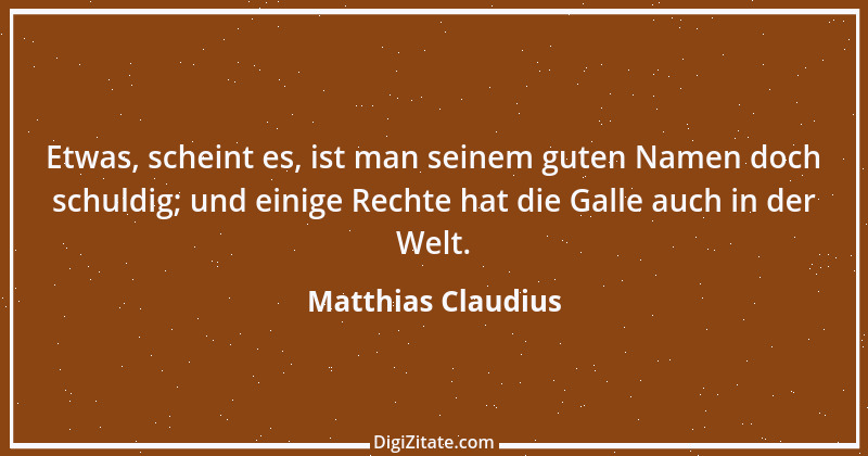 Zitat von Matthias Claudius 214