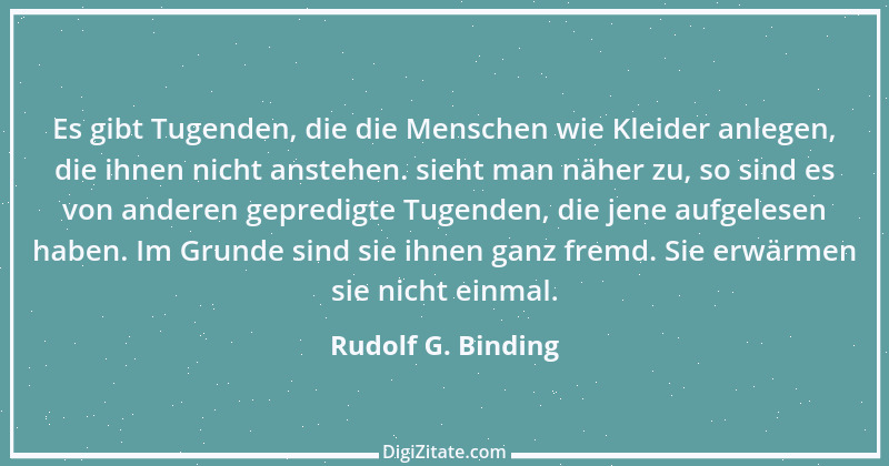 Zitat von Rudolf G. Binding 13