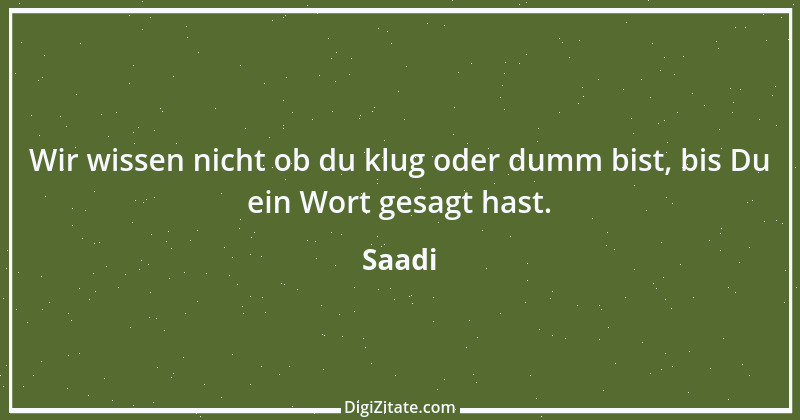 Zitat von Saadi 32