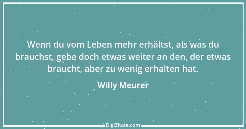 Zitat von Willy Meurer 817