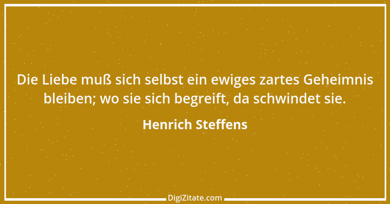 Zitat von Henrich Steffens 1