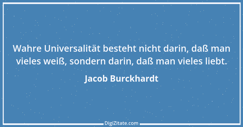 Zitat von Jacob Burckhardt 75