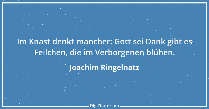 Zitat von Joachim Ringelnatz 10