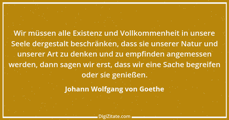 Zitat von Johann Wolfgang von Goethe 2517