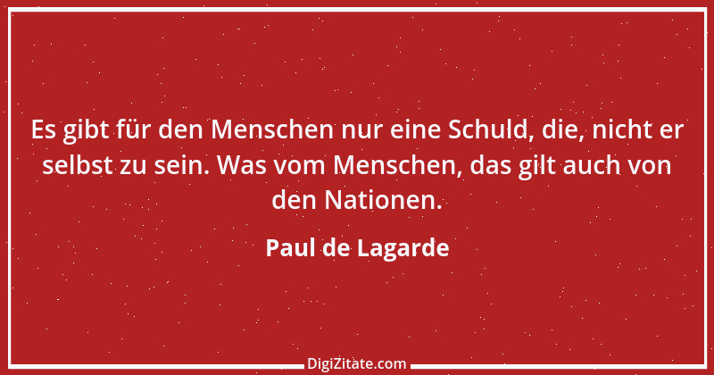 Zitat von Paul de Lagarde 15