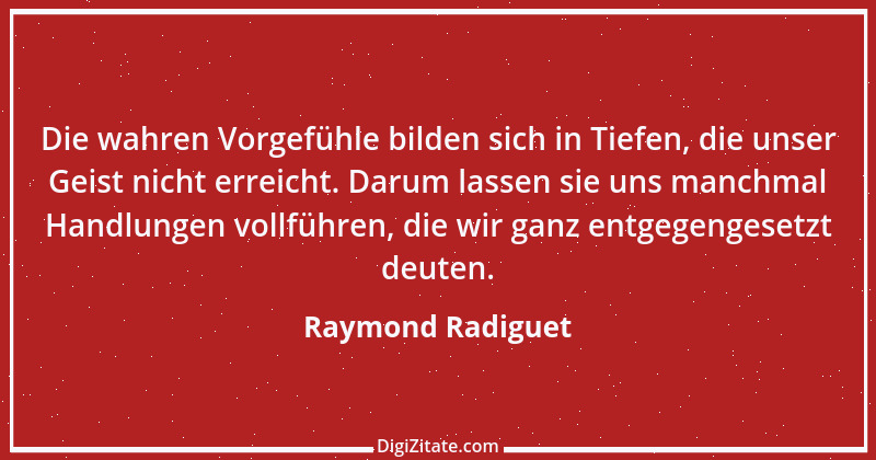 Zitat von Raymond Radiguet 2