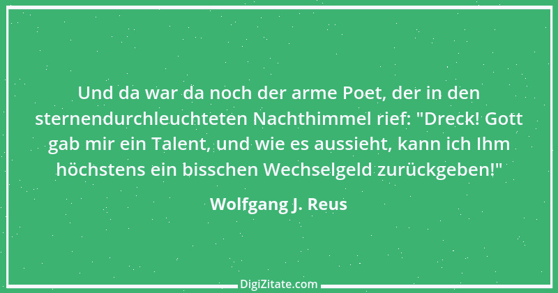 Zitat von Wolfgang J. Reus 1357