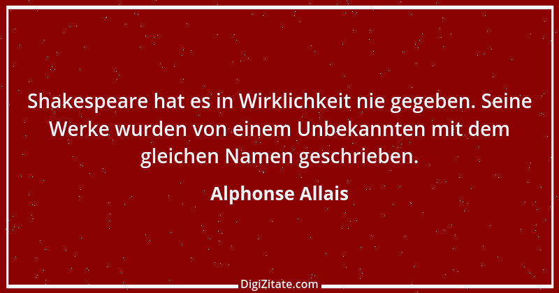 Zitat von Alphonse Allais 6