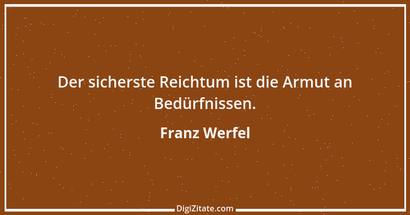 Zitat von Franz Werfel 18