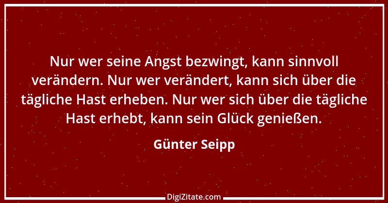 Zitat von Günter Seipp 6