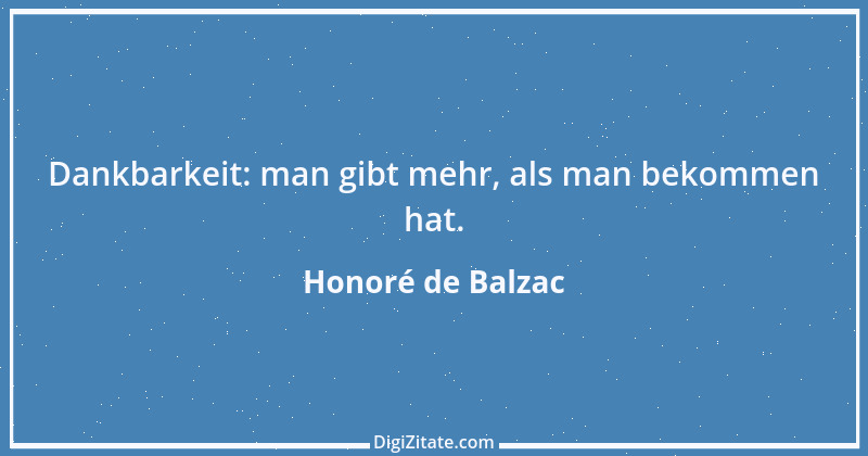 Zitat von Honoré de Balzac 647