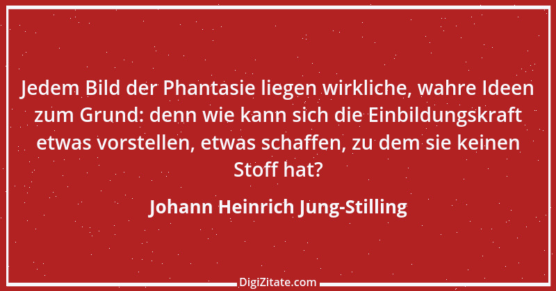 Zitat von Johann Heinrich Jung-Stilling 10