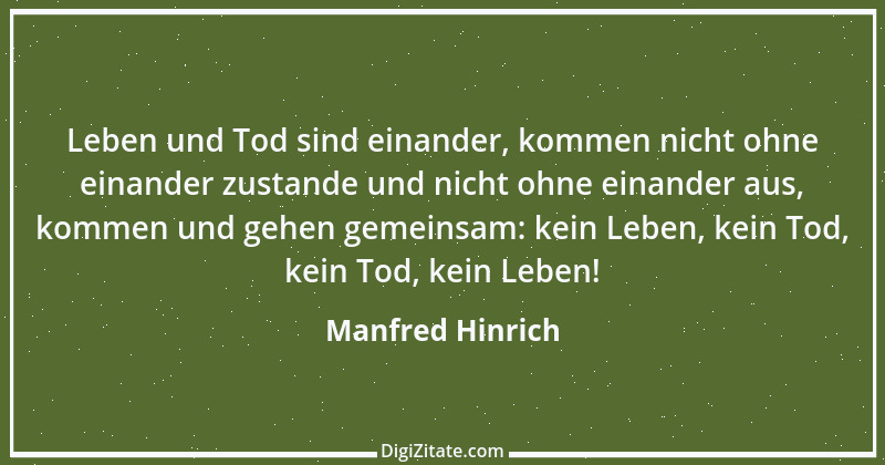 Zitat von Manfred Hinrich 1692