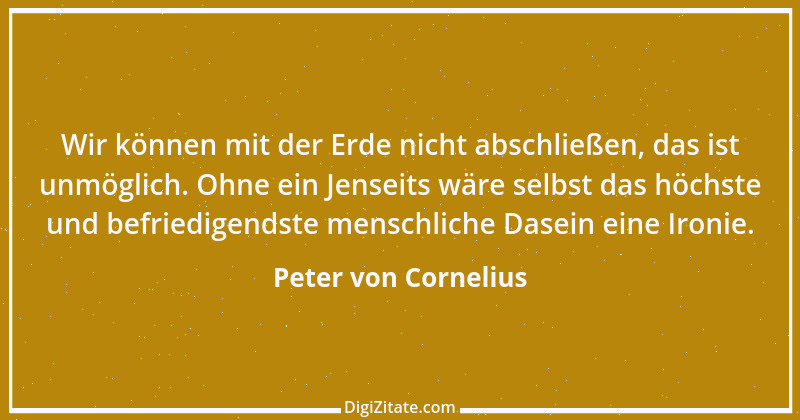 Zitat von Peter von Cornelius 4