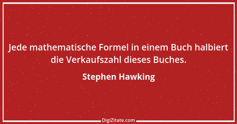 Zitat von Stephen Hawking 11