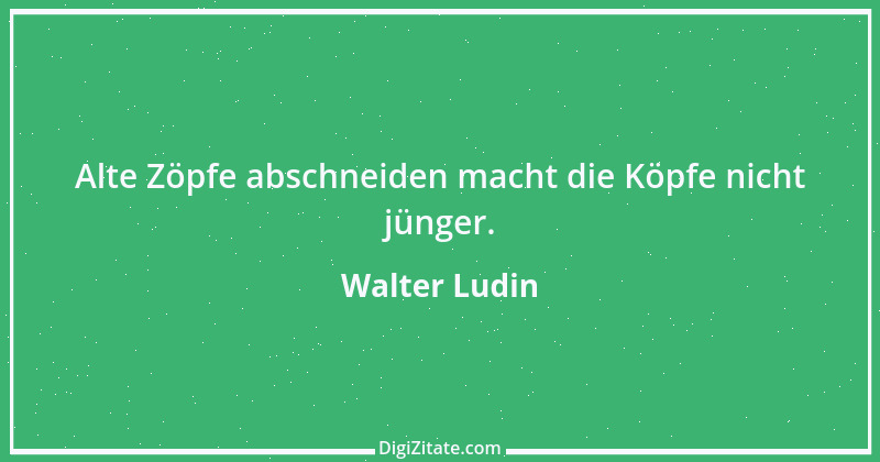 Zitat von Walter Ludin 20