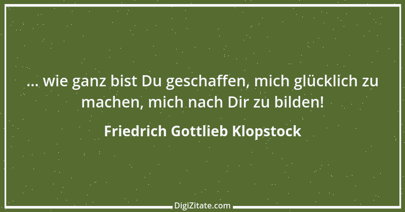 Zitat von Friedrich Gottlieb Klopstock 51