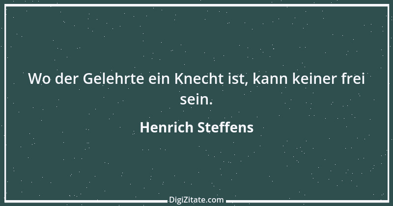 Zitat von Henrich Steffens 3