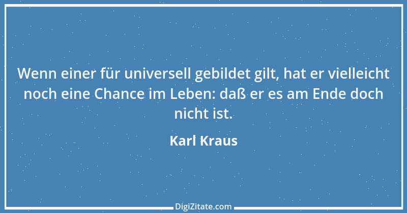 Zitat von Karl Kraus 278