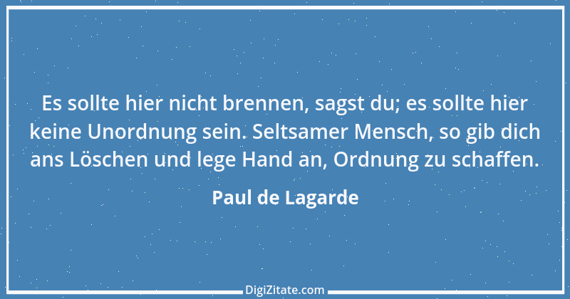 Zitat von Paul de Lagarde 17