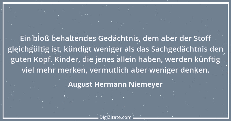 Zitat von August Hermann Niemeyer 18