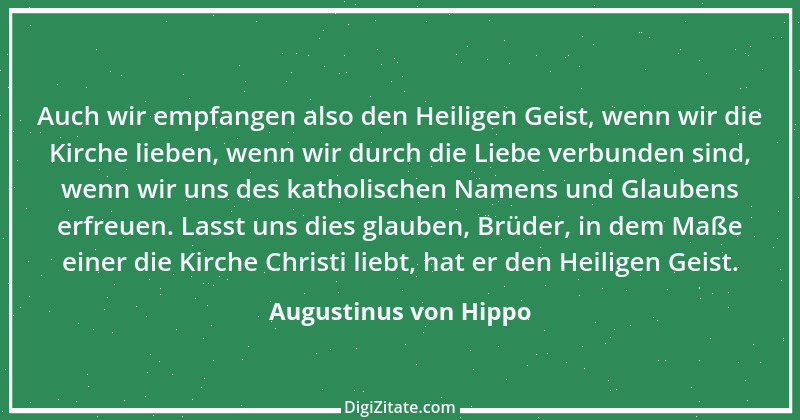 Zitat von Augustinus von Hippo 194