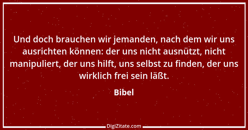 Zitat von Bibel 2555