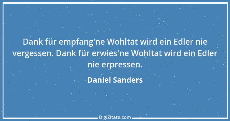 Zitat von Daniel Sanders 13