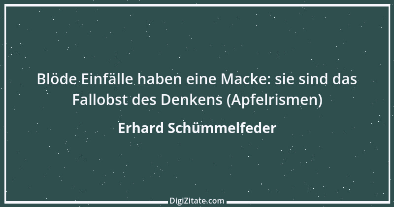 Zitat von Erhard Schümmelfeder 19