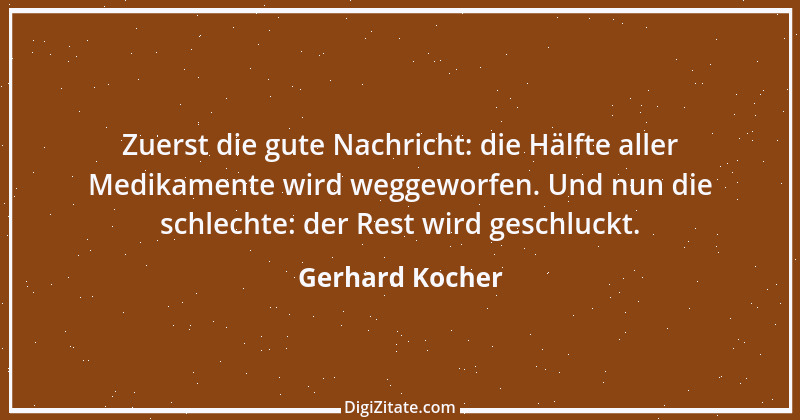 Zitat von Gerhard Kocher 29