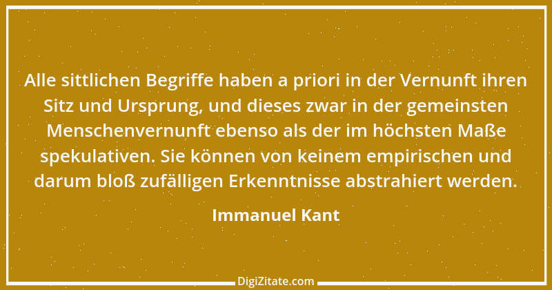 Zitat von Immanuel Kant 11