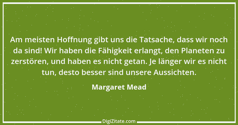 Zitat von Margaret Mead 3