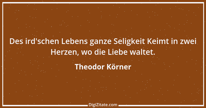 Zitat von Theodor Körner 67