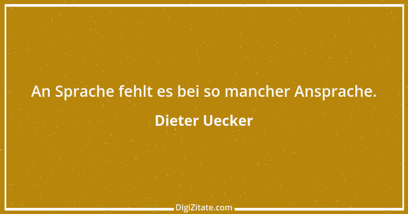 Zitat von Dieter Uecker 19