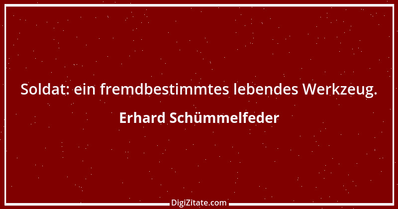 Zitat von Erhard Schümmelfeder 20