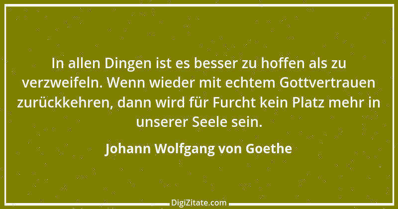 Zitat von Johann Wolfgang von Goethe 1521