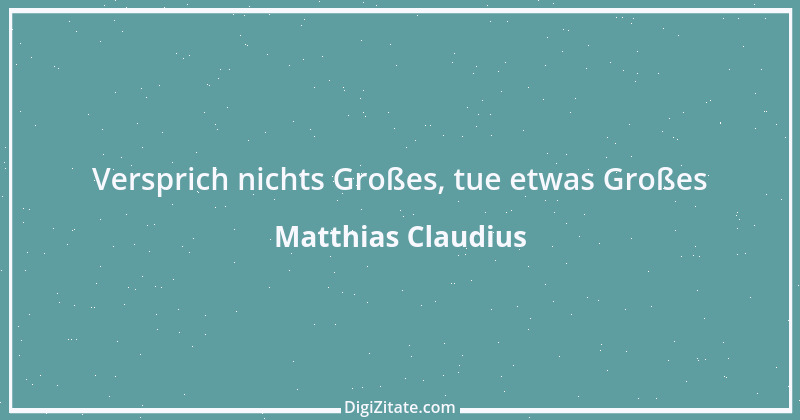 Zitat von Matthias Claudius 219