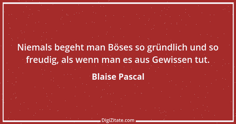 Zitat von Blaise Pascal 55