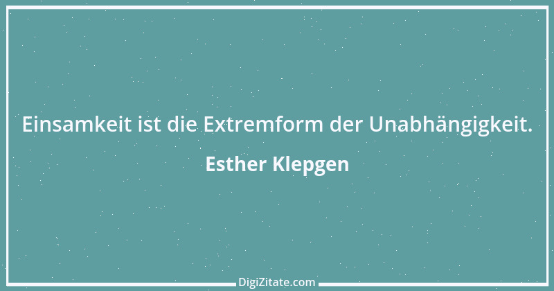 Zitat von Esther Klepgen 14