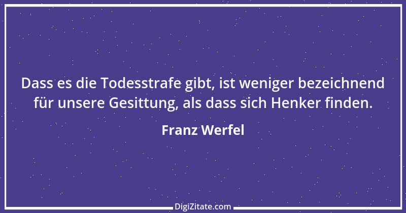 Zitat von Franz Werfel 22