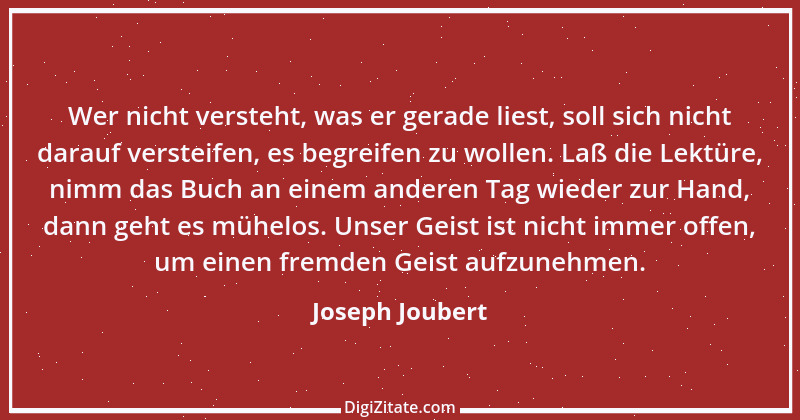 Zitat von Joseph Joubert 202