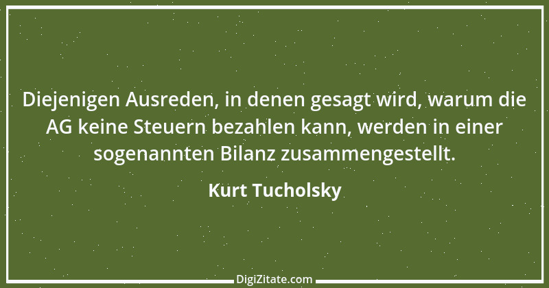 Zitat von Kurt Tucholsky 63