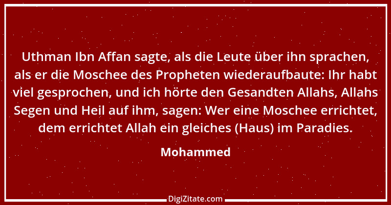 Zitat von Mohammed 38