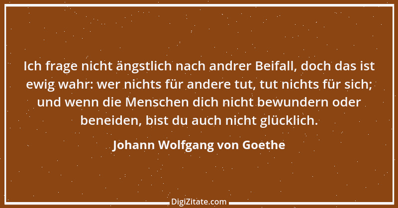 Zitat von Johann Wolfgang von Goethe 2523