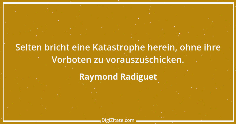 Zitat von Raymond Radiguet 8