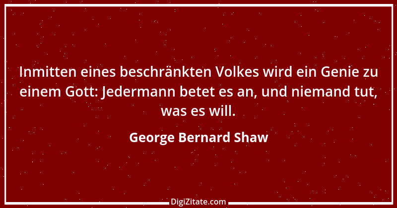 Zitat von George Bernard Shaw 48