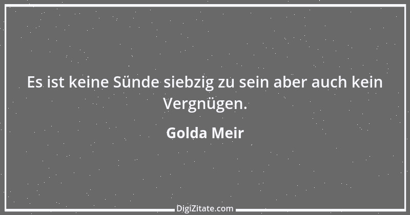 Zitat von Golda Meir 5